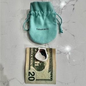 Tiffany & Co. Sterling Silver Thumbprint Money Clip (Money Not Included 😂)